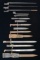 10 US & FOREIGN BAYONETS.