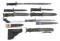 LOT OF ASSORTED BAYONETS WITH HOLSTER.