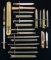 ASSORTED LOT OF 12 BAYONETS & KNIVES.