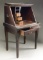 PORTABLE WOODEN FIELD DESK.