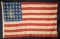 36 STAR US FLAG CELEBRATING NEVADA STATEHOOD.