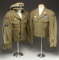 WWII US UNIFORMS & A BOY SCOUT UNIFORM.