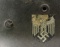 2 WWII GERMAN M1940 HELMETS.