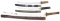 1 JAPANESE KATANA & 2 WAKIZASHI.