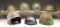 7 US & BRITISH COMMONWEALTH HELMETS.