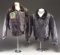 2 MILITARY LEATHER FLIGHT JACKETS.