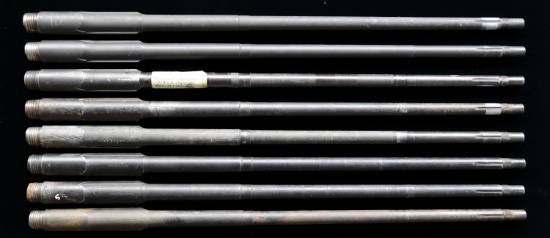 GROUPING OF SIX SPRINGFIELD WWII M1 GARAND BARRELS