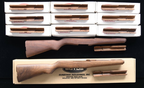 DESIRABLE GROUPING OF M1 GARAND REPLACEMENT STOCKS