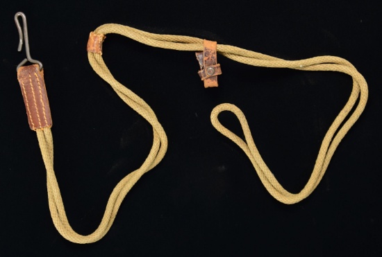 WWI US M1911 PISTOL LANYARD.