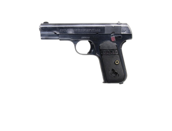 COLT 1903 HAMMERLESS SEMI AUTO PISTOL.