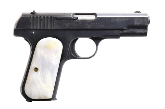 COLT MODEL 1903 HAMMERLESS SEMI-AUTOMATIC PISTOL.