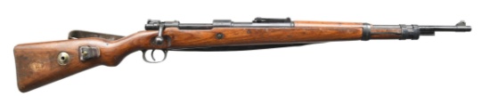 SOVIET CAPTURE K98K MAUSER (42) BOLT ACTION RIFLE.