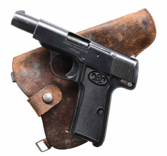 WALTHER MODEL 4 SEMI-AUTOMATIC PISTOL WITH