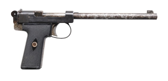 RARE WEBLEY & SCOTT MODEL 1911 .22 CALIBER SINGLE