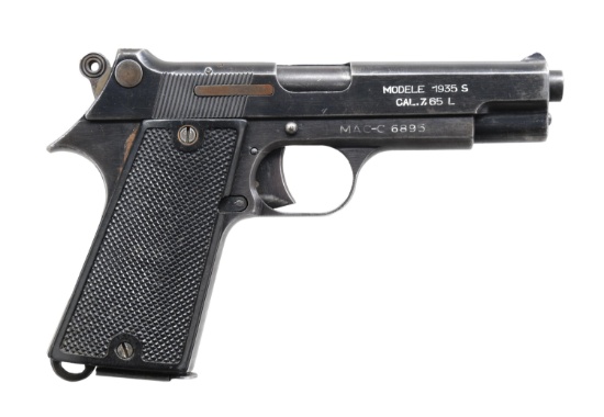 FRENCH MAC MODEL 1935S SEMI-AUTOMATIC PISTOL.
