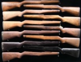 INTERESTING GROUPING OF M1 GARAND STOCKS &
