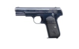 COLT MODEL 1908 POCKET HAMMERLESS SEMI AUTO PISTOL
