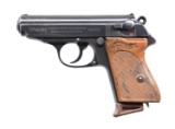 PRE-WAR WALTHER MODEL PPK SEMI-AUTOMATIC PISTOL.