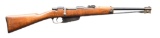 WWII DATED BRECSIA MODEL 1891 BOLT ACTION CARBINE.