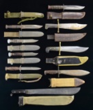 LOT OF 9 US KNIVES