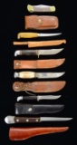 LOT OF 6 ASSORTED KNIVES.