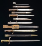 5 GERMAN BAYONETS.