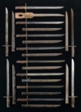 LOT OF 12 JAPANESE TYPE 30 BAYONETS.