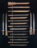 LOT OF ELEVEN JAPANESE BAYONETS.