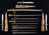 8 FOREIGN BAYONETS.