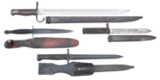 3 BAYONETS & 1 COMMANDO KNIFE.