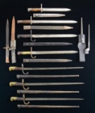 LOT OF ASSORTED BAYONETS.