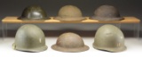 6 US HELMETS.