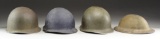 4 US HELMETS.