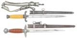 2 WWII GERMAN DAGGERS.