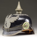 WWI BADEN ENLISTED SPIKE HELMET.