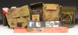 US MILITARY FIELD GEAR, WWII GERMAN BANNERS, A
