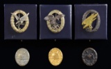6 WWII GERMAN BADGES.