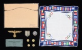 WWII GERMAN MILITARIA, BRITISH CALLING CARDS,