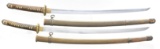 2 JAPANESE SHIN-GUNTO KATANA.