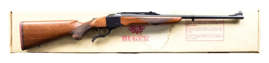 RUGER NO. 1-A SINGLE SHOT RIFLE WITH APPROPRIATE