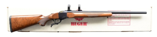 RUGER NO. 1-V VARMINTER SINGLE SHOT RIFLE WITH