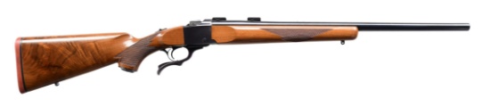 RUGER No. 1-V FALLING BLOCK RIFLE.