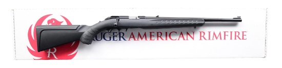 RUGER AMERICAN RIMFIRE BOLT ACTION RIFLE.