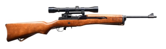 RUGER MINI-14 SEMI-AUTOMATIC RIFLE.