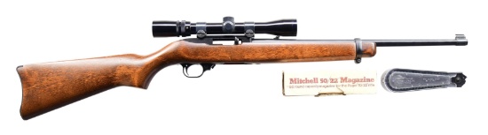 RUGER 10-22 SEMI AUTO RIFLE.