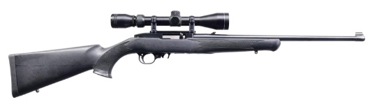 RUGER MODEL 10/22 SEMI AUTO RIFLE.