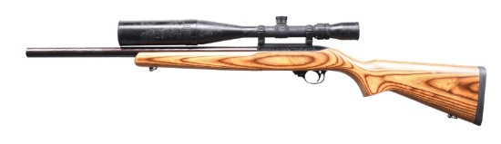 RUGER 10/22T TARGET MODEL 1121 SEMI AUTO CARBINE.