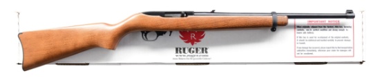 RUGER MODEL 10/22 SEMI AUTO RIFLE.