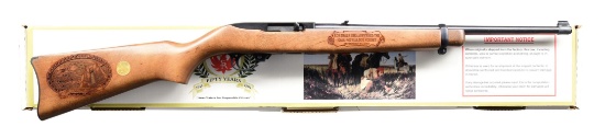 RUGER 10/22 UNITED WE STAND SEMI AUTO RIFLE.