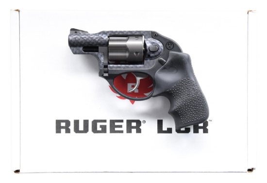 SPECIAL CARBON FIBER FINISHED RUGER LCR REVOLVER.